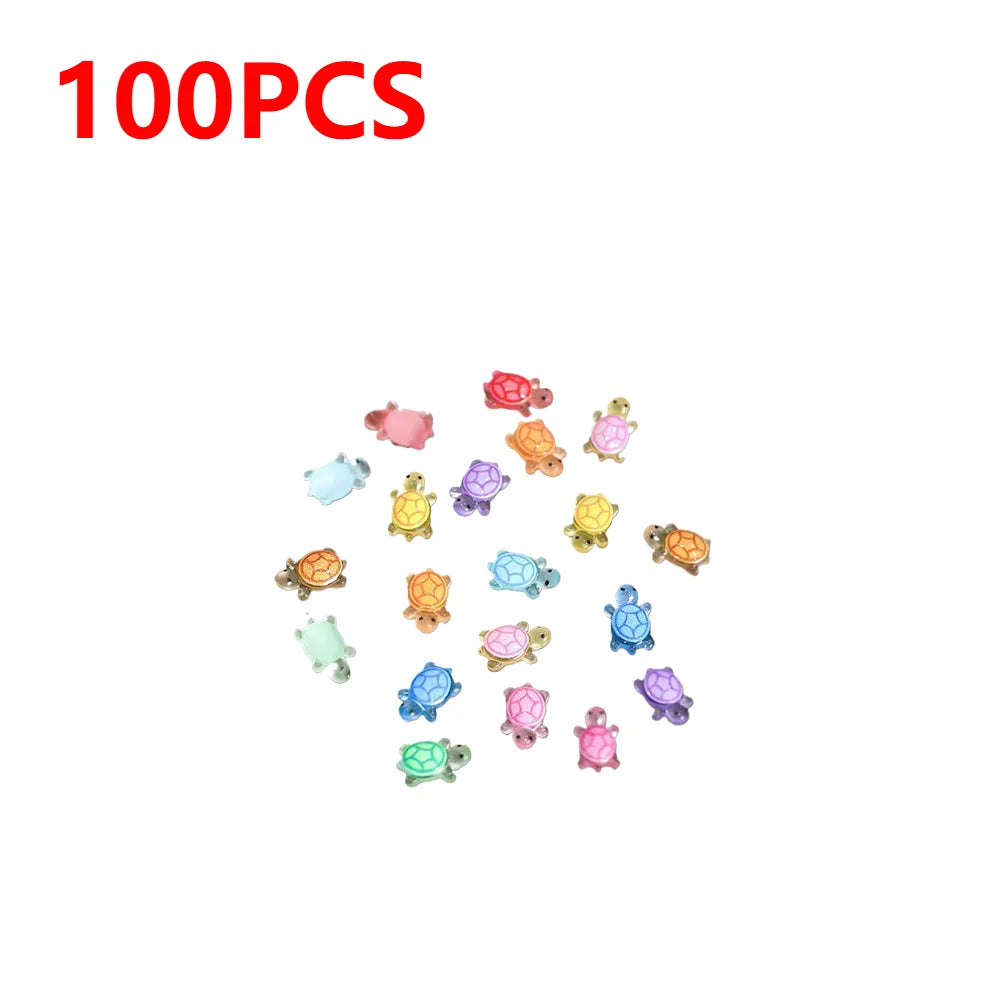 Mini Resin Night Glow Turtle Figurines