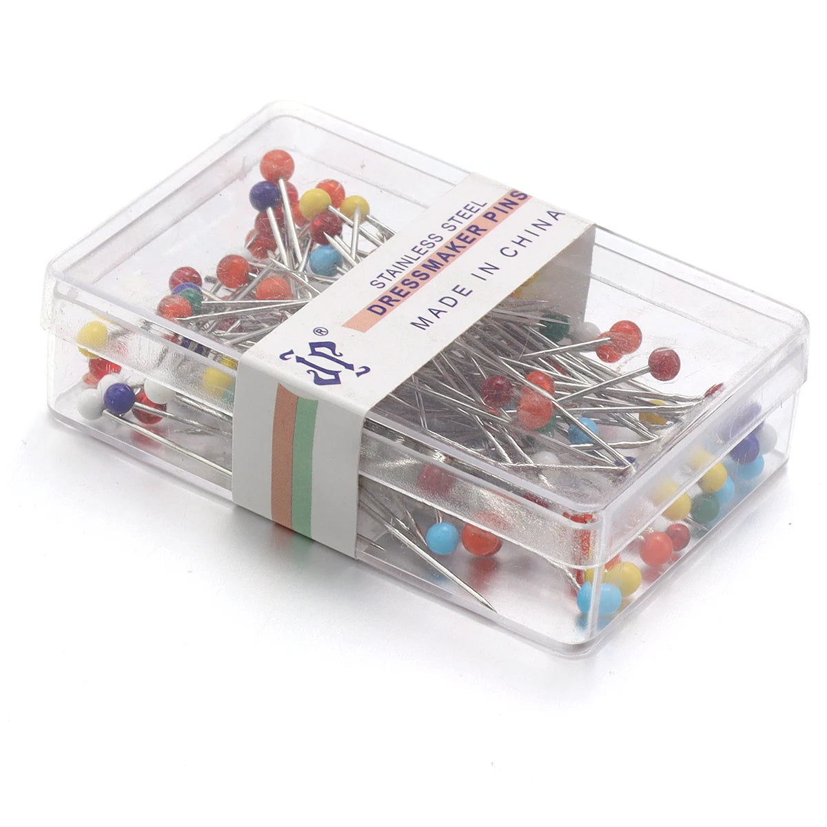 100Pcs Pearl Colored Ball Head Pins