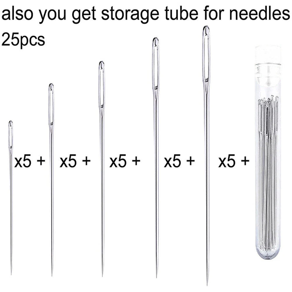 Large Eye Sewing Needles