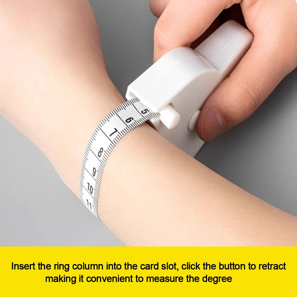 Push Button Retractable Measuring Tape