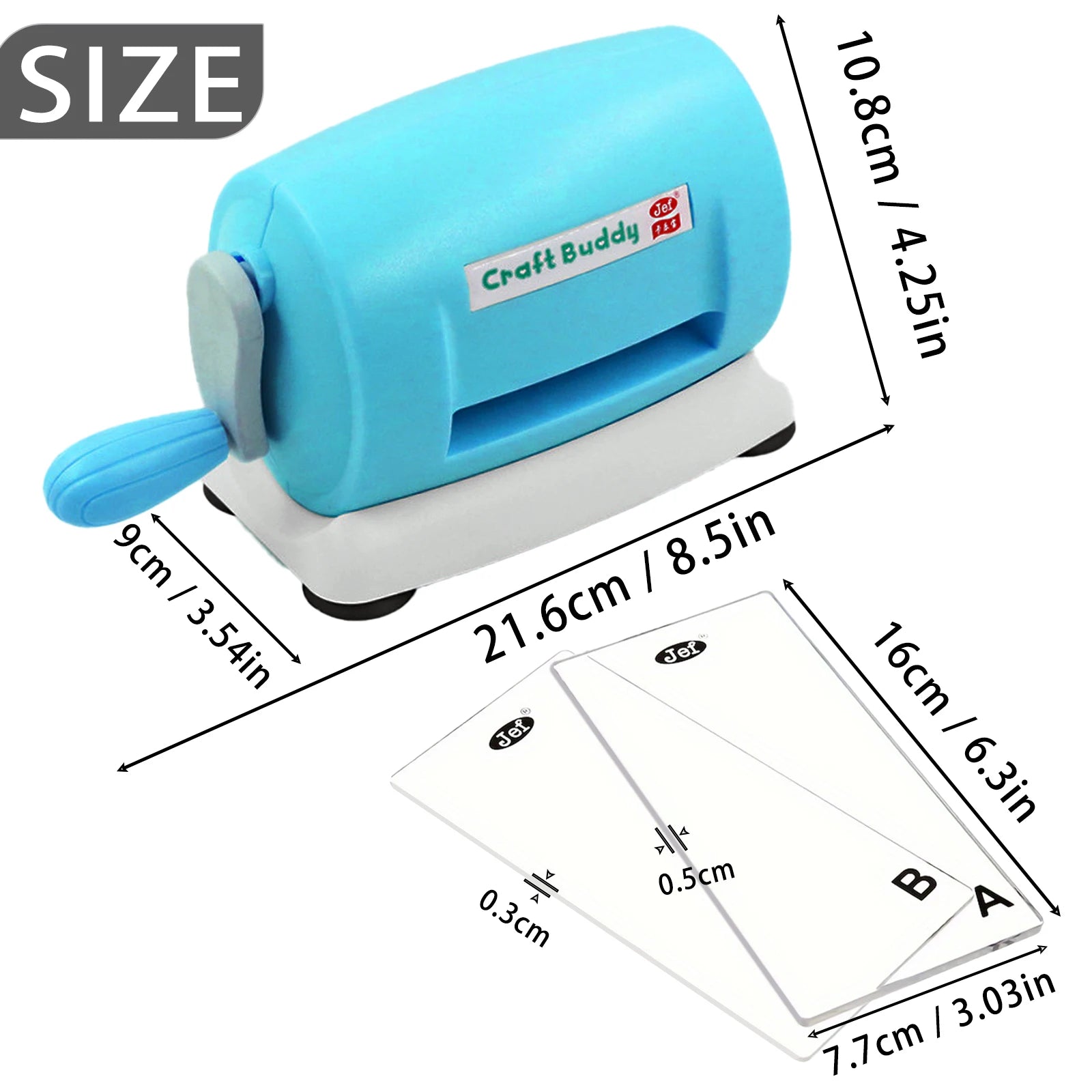 Craft Buddy Manual Die Cutting & Embossing Machine