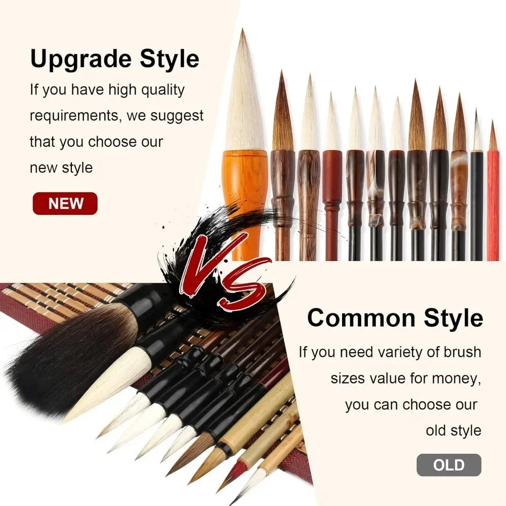 Bamboo Paint Brush set