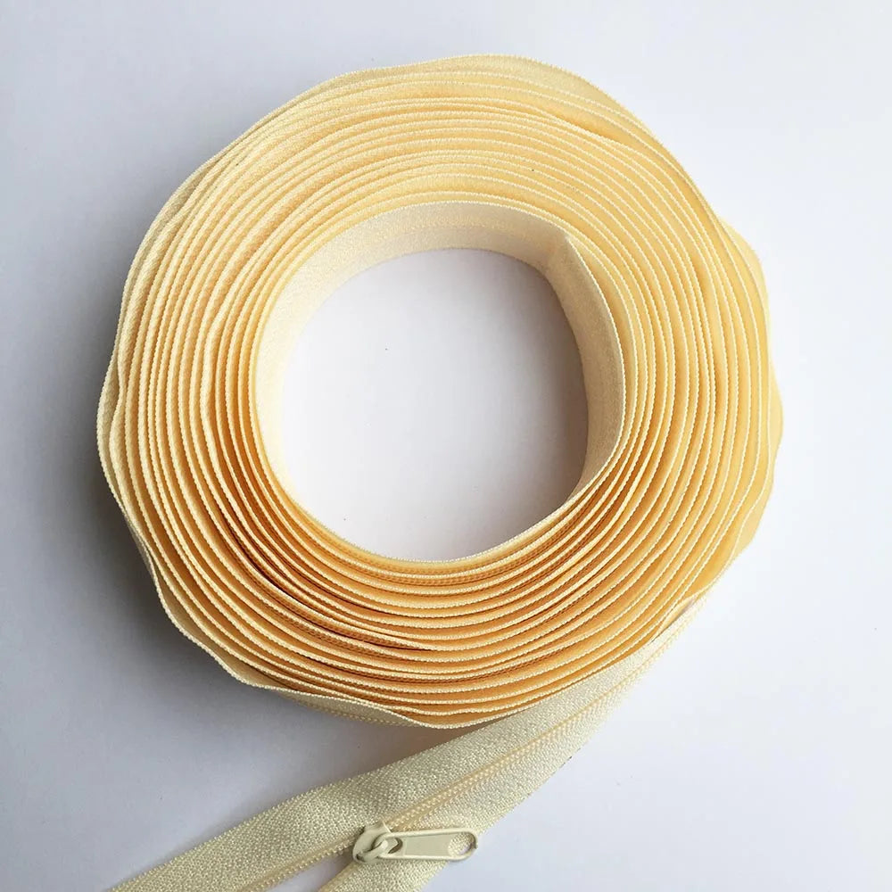 5# Long Nylon Zippers