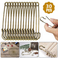 30pcs Large Heavy Duty Safety Pins