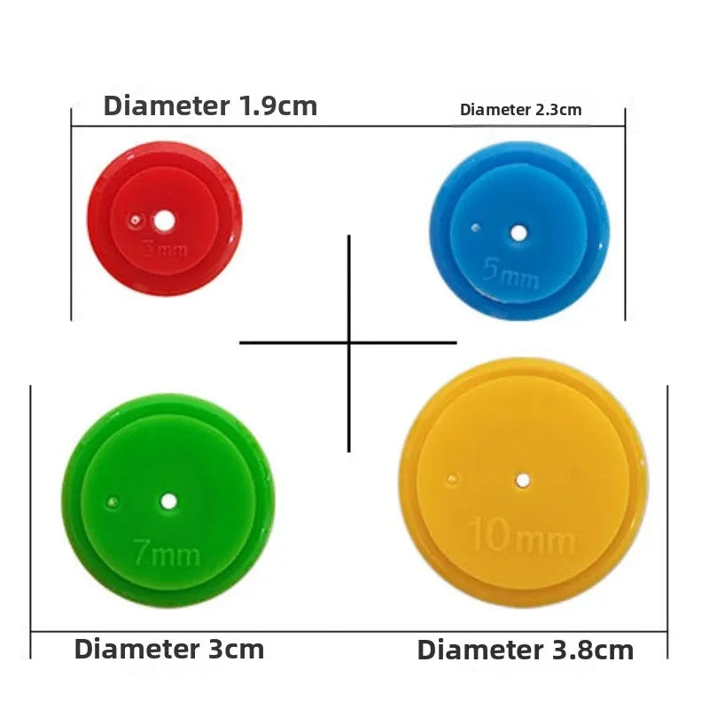 4 pc Seam Allowance Marking Wheel