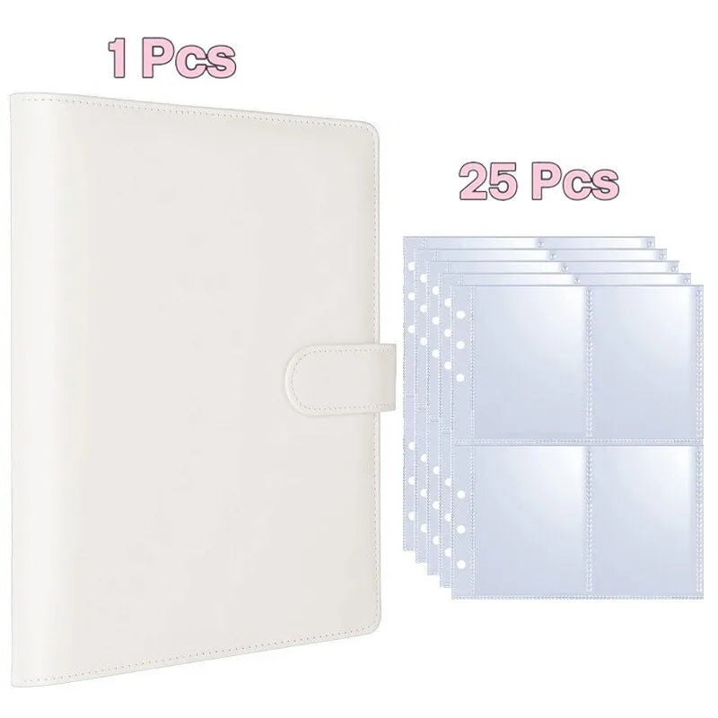 Leather Photo Binder - 25 Pages