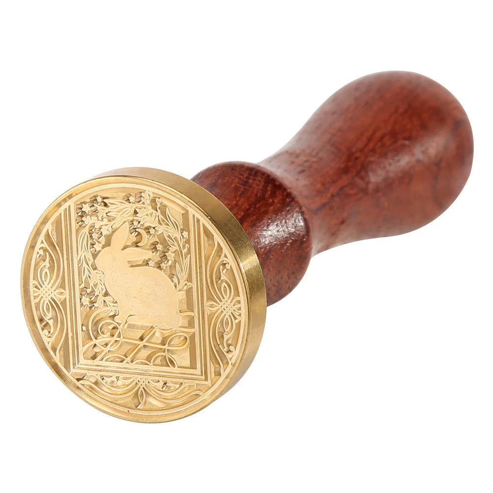 Retro Animal Wax Seal Stamp with handle