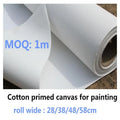 Blank Canvas Roll 100% cotton