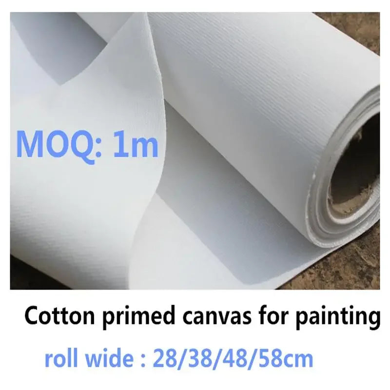 Blank Canvas Roll 100% cotton
