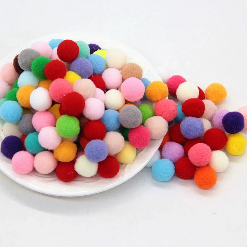 Mini Fluffy Pompom balls