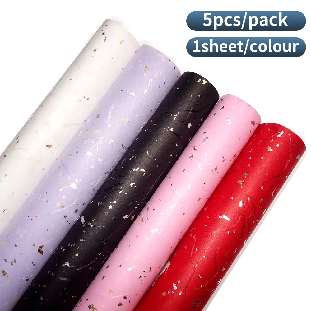 Glitter/Sparkle Wrapping Paper Set