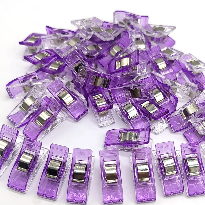 50PCS Colorful Sewing Clips