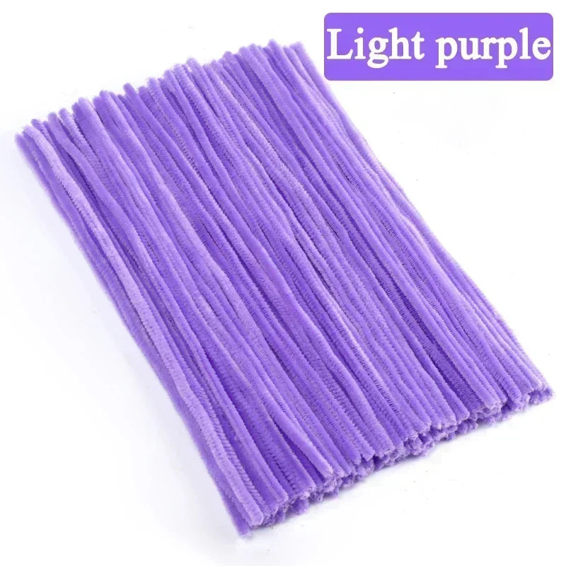 Colorful Chenille Stem Pipe Cleaners