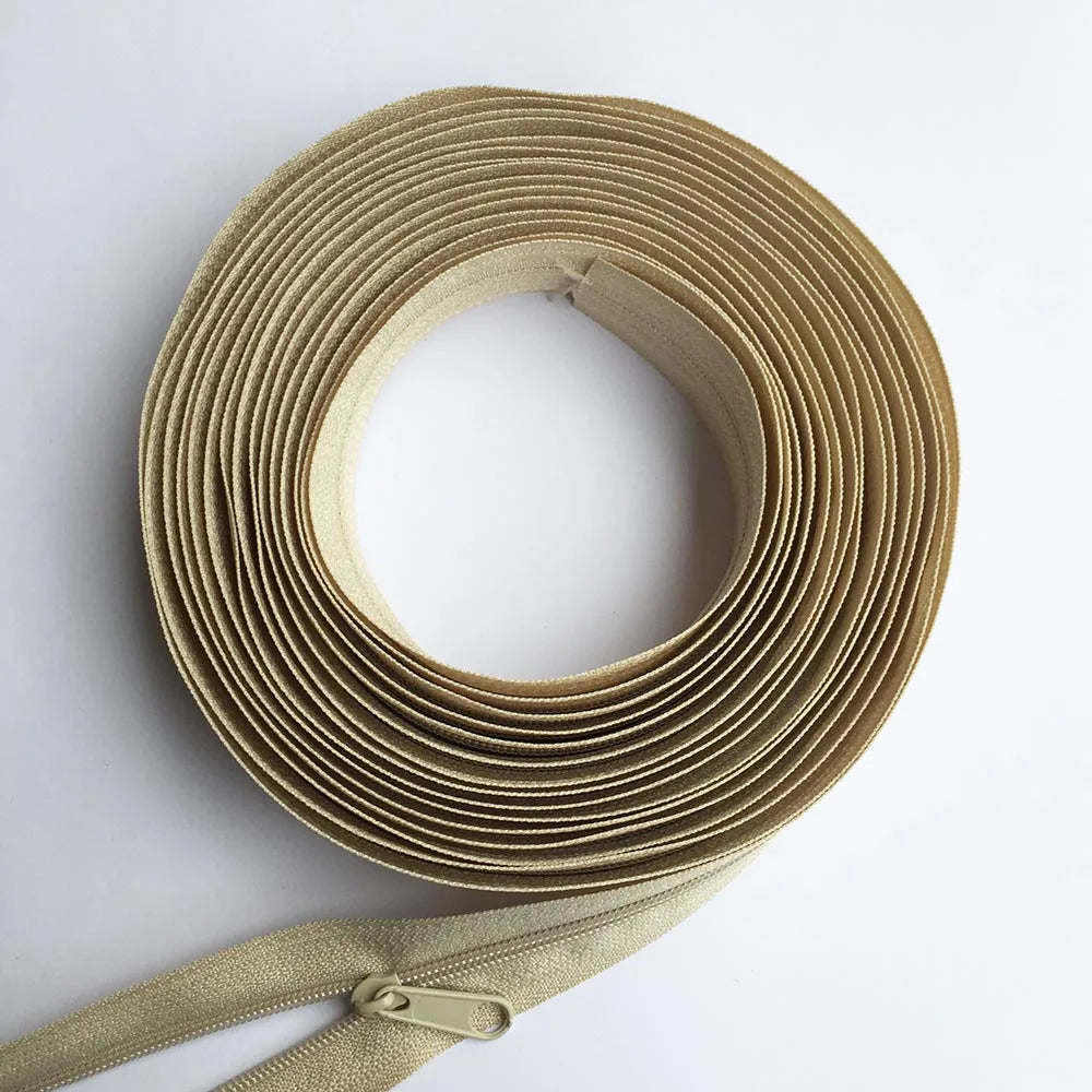 5# Long Nylon Zippers