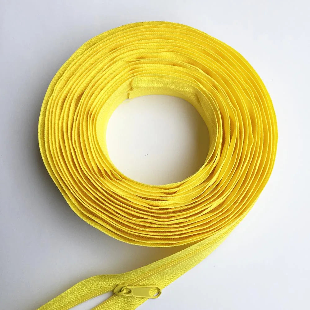 5# Long Nylon Zippers