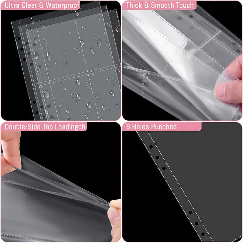 Leather Photo Binder - 25 Pages