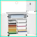 Craft Storage Cart with Drawers & Wheels
