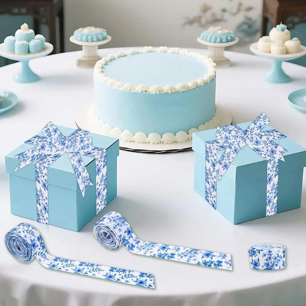 4 Rolls Chinoiserie Craft Ribbons