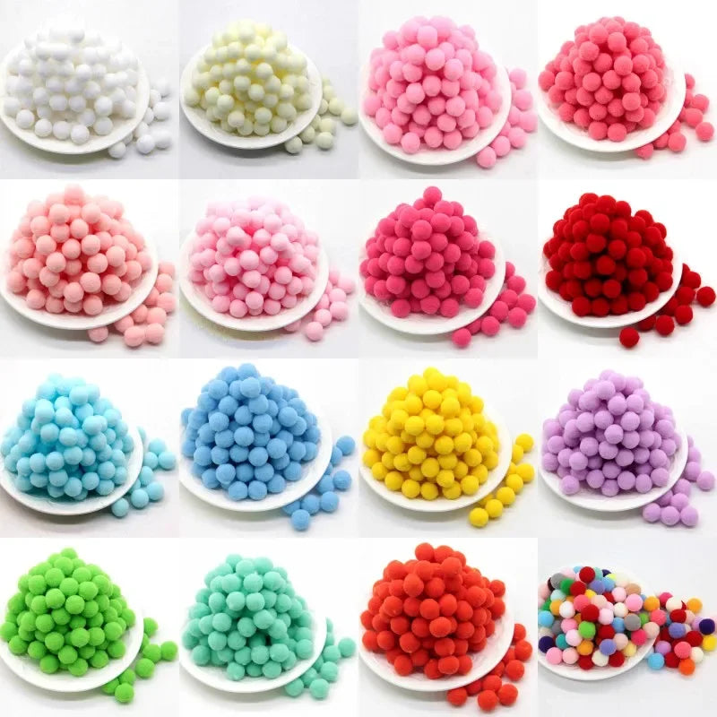 Mini Fluffy Pompom balls