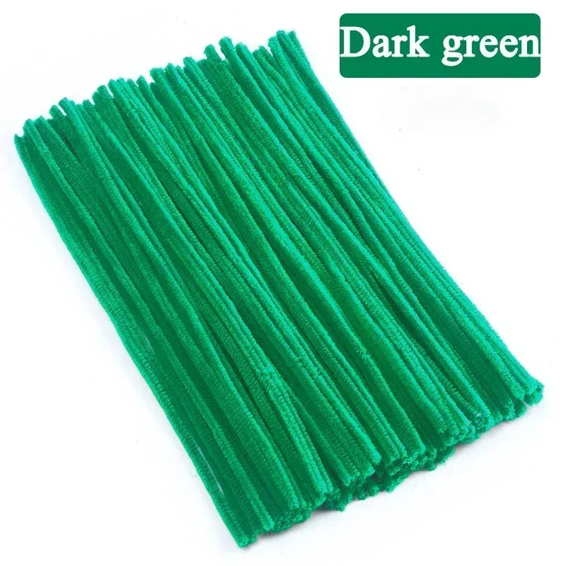 Colorful Chenille Stem Pipe Cleaners