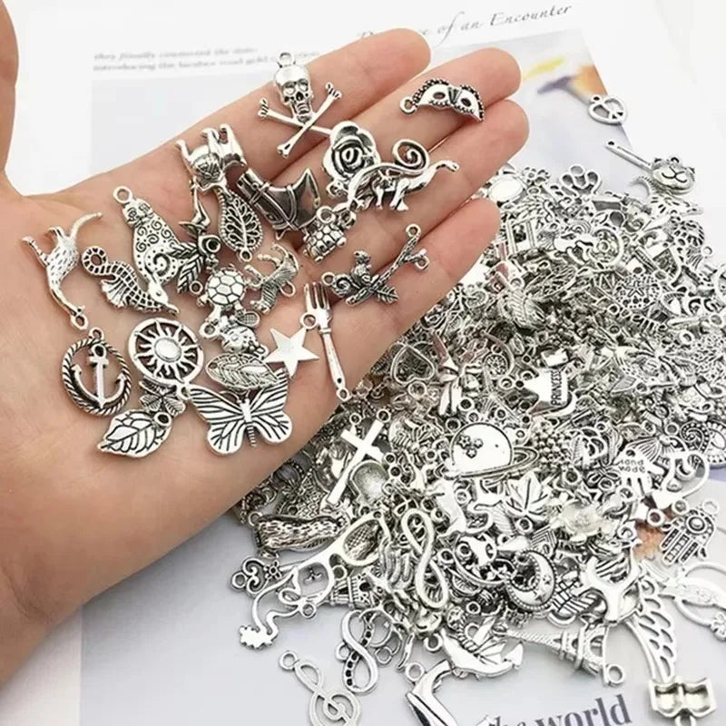 Tibetan Silver Mixed Charms