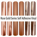 Rose Gold Permanent Adhesive Vinyl