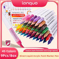 Brush Tip Acrylic Marker Set