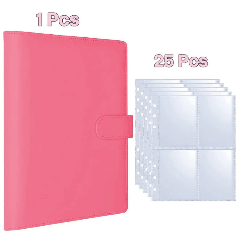 Leather Photo Binder - 25 Pages