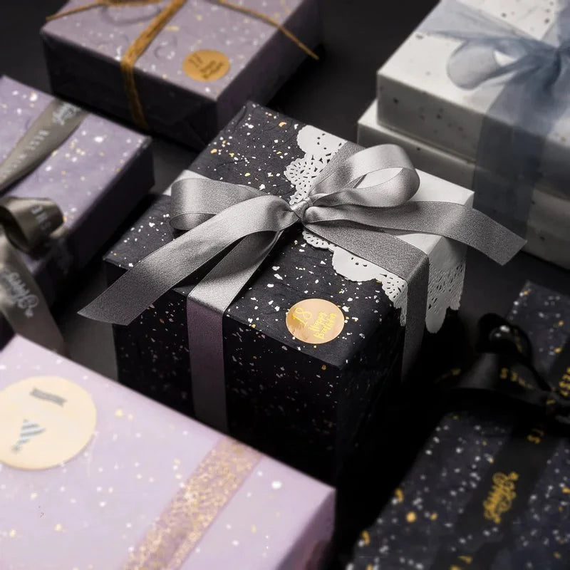 Glitter/Sparkle Wrapping Paper Set