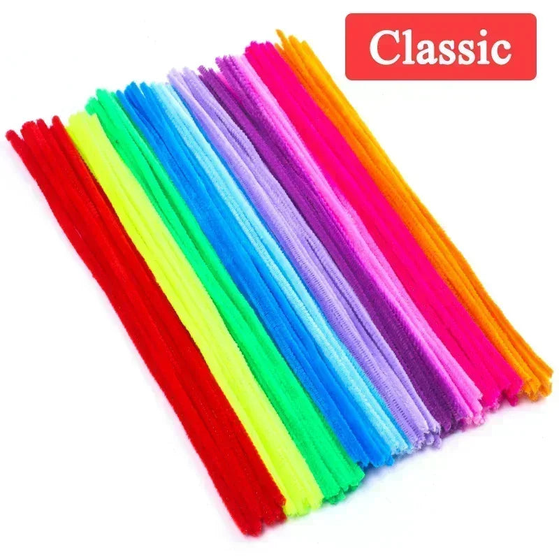 Colorful Chenille Stem Pipe Cleaners