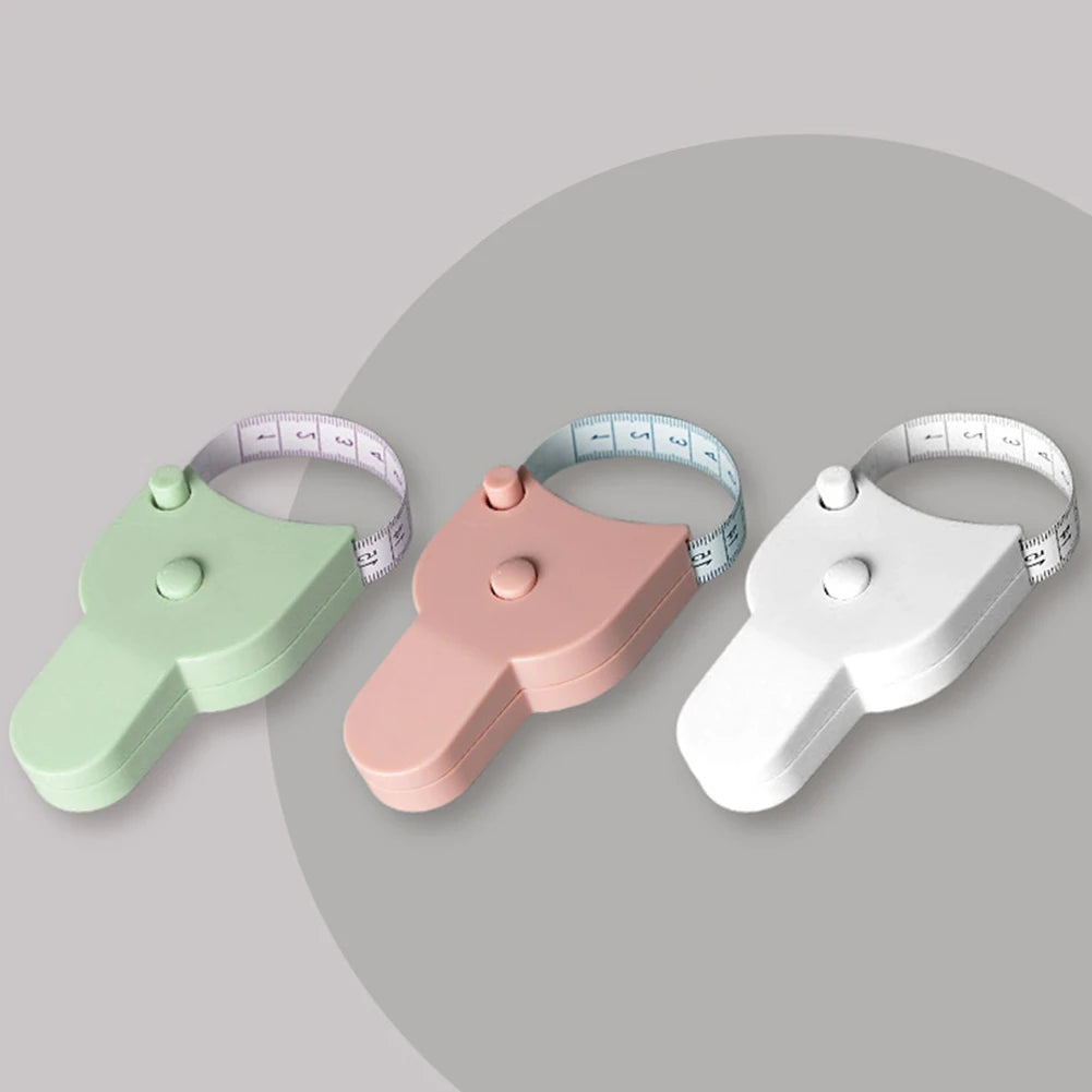 Push Button Retractable Measuring Tape