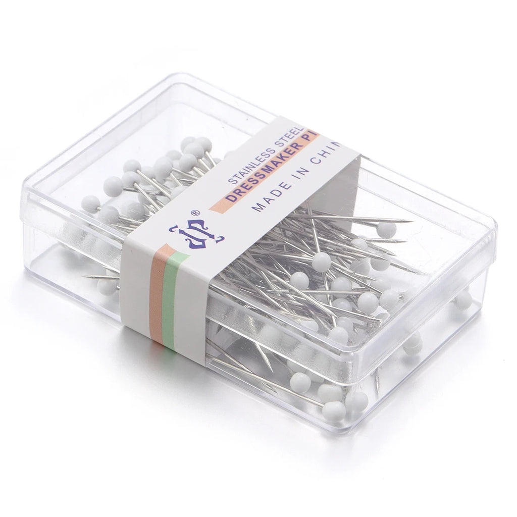 100Pcs Pearl Colored Ball Head Pins
