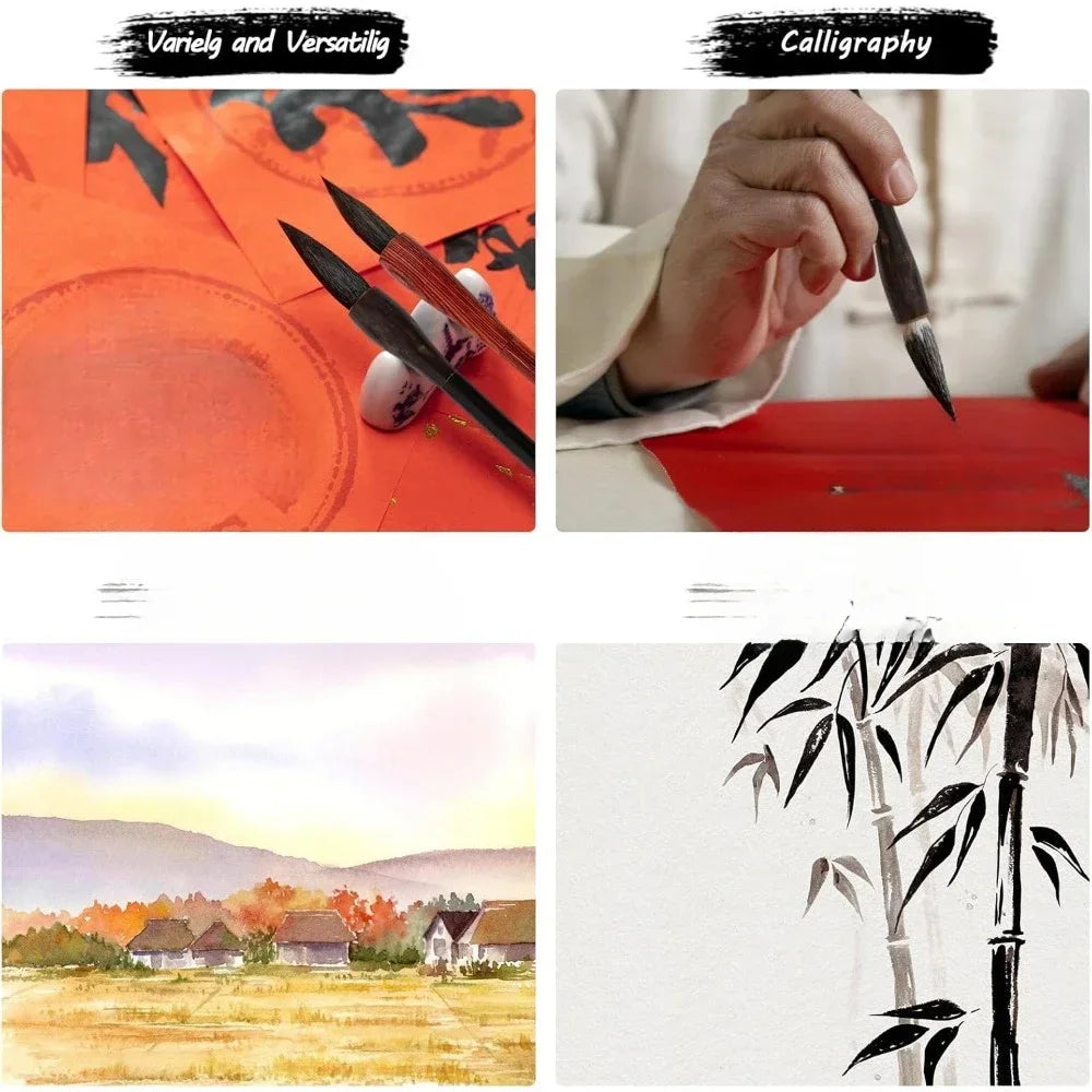 Bamboo Paint Brush set