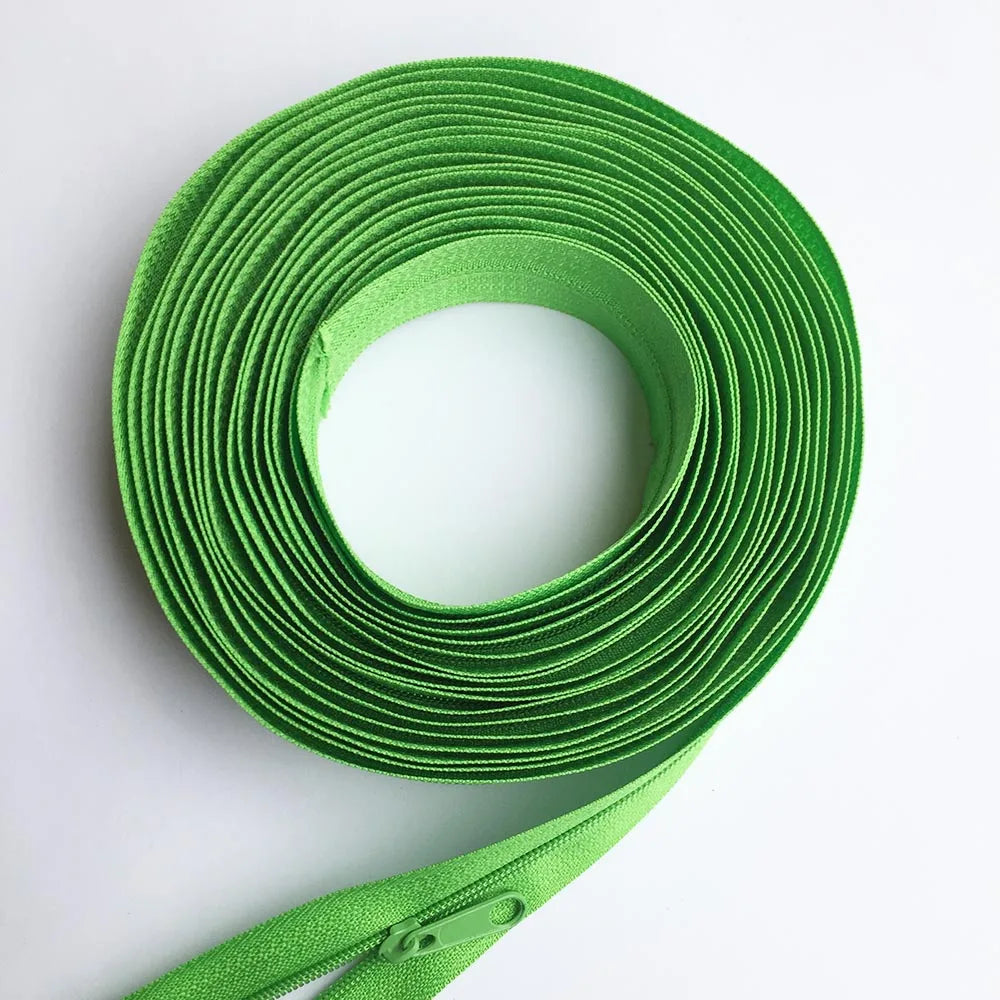5# Long Nylon Zippers