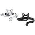 2pcs Adjustable Knitting Crochet Loop Ring
