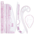 6-Piece Curve Ruler Set
