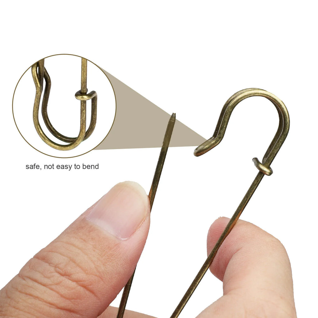 30pcs Large Heavy Duty Safety Pins