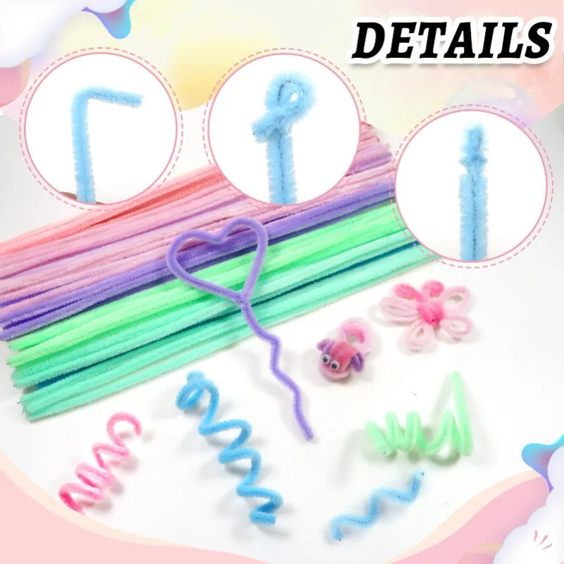 Colorful Chenille Wire Pipe Cleaners