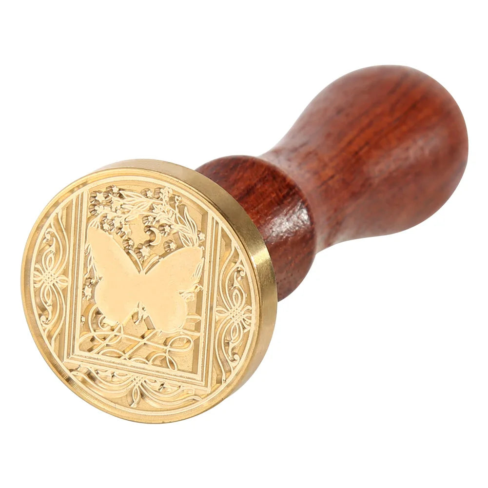 Retro Animal Wax Seal Stamp with handle