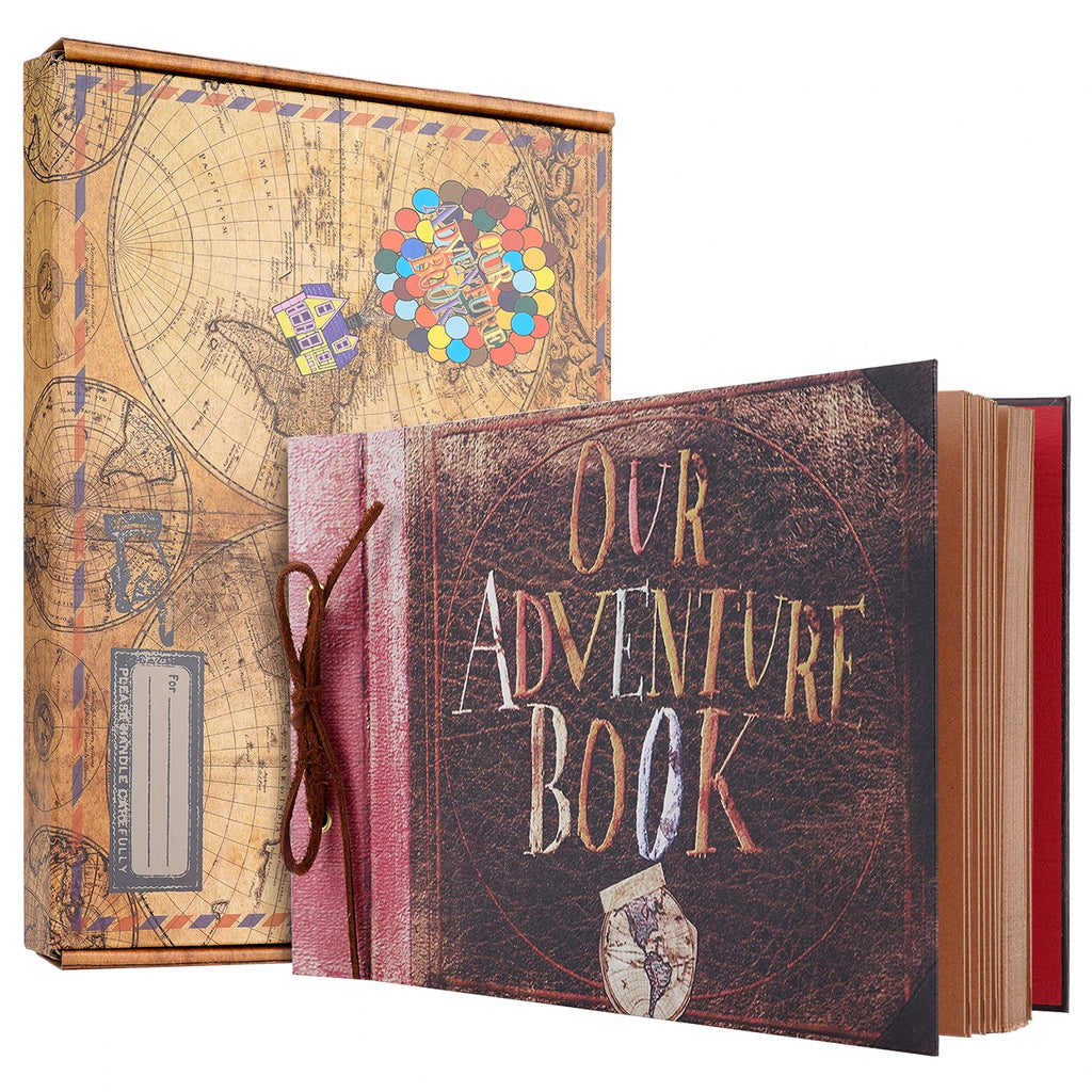 Our Adventure Book Photo Album and stickers