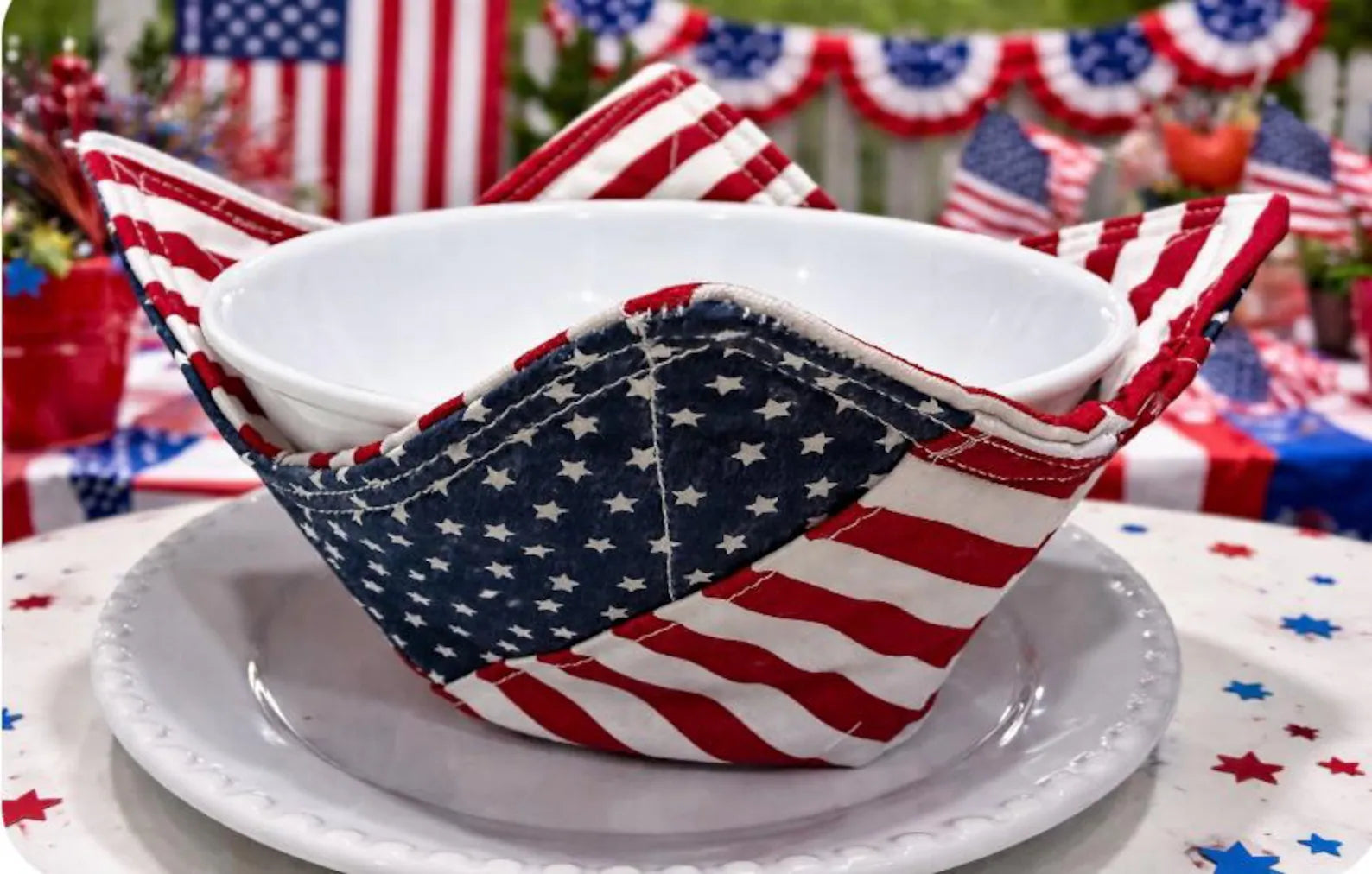 Creative Grids Bowl Cozy Template Set